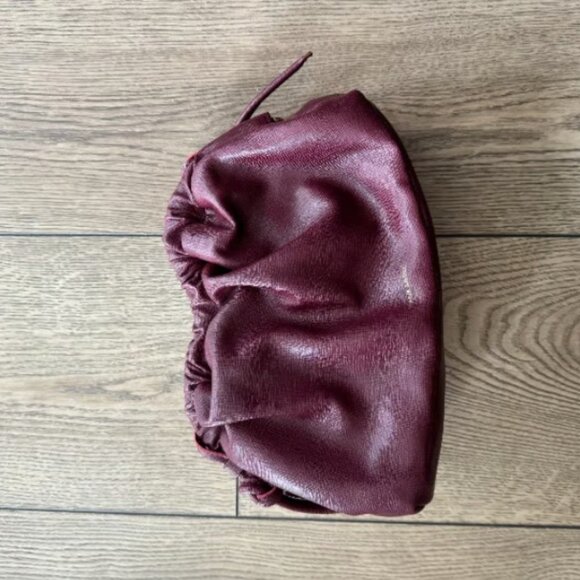 Mansur Gavriel Mini Cloud Clutch in Claret NWOT - Picture 2 of 9